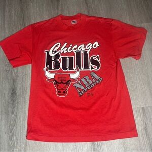 Vintage Chicago Bulls 1991 Made in USA Shirt